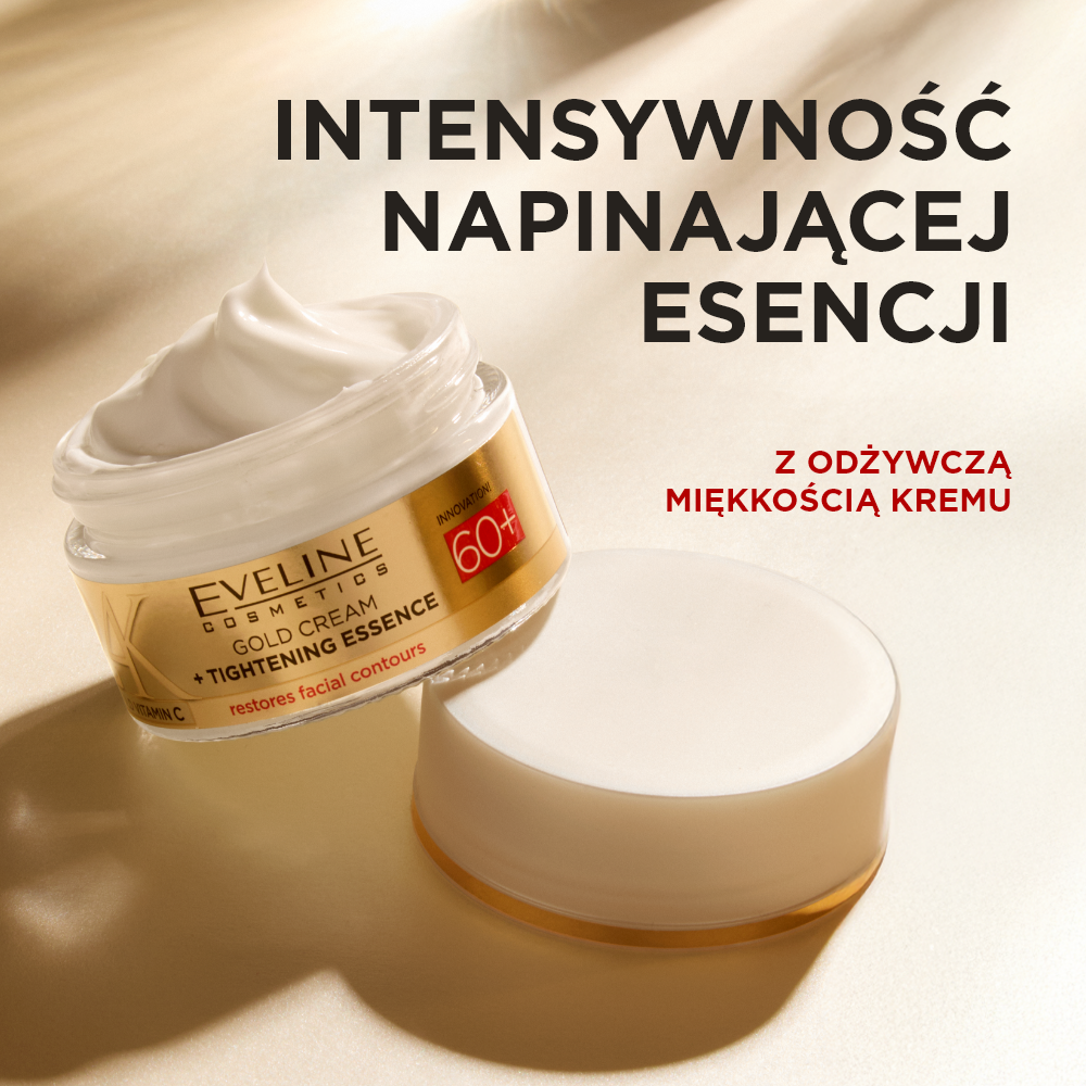 Złoty krem + esencja napinająca 60+ - 2