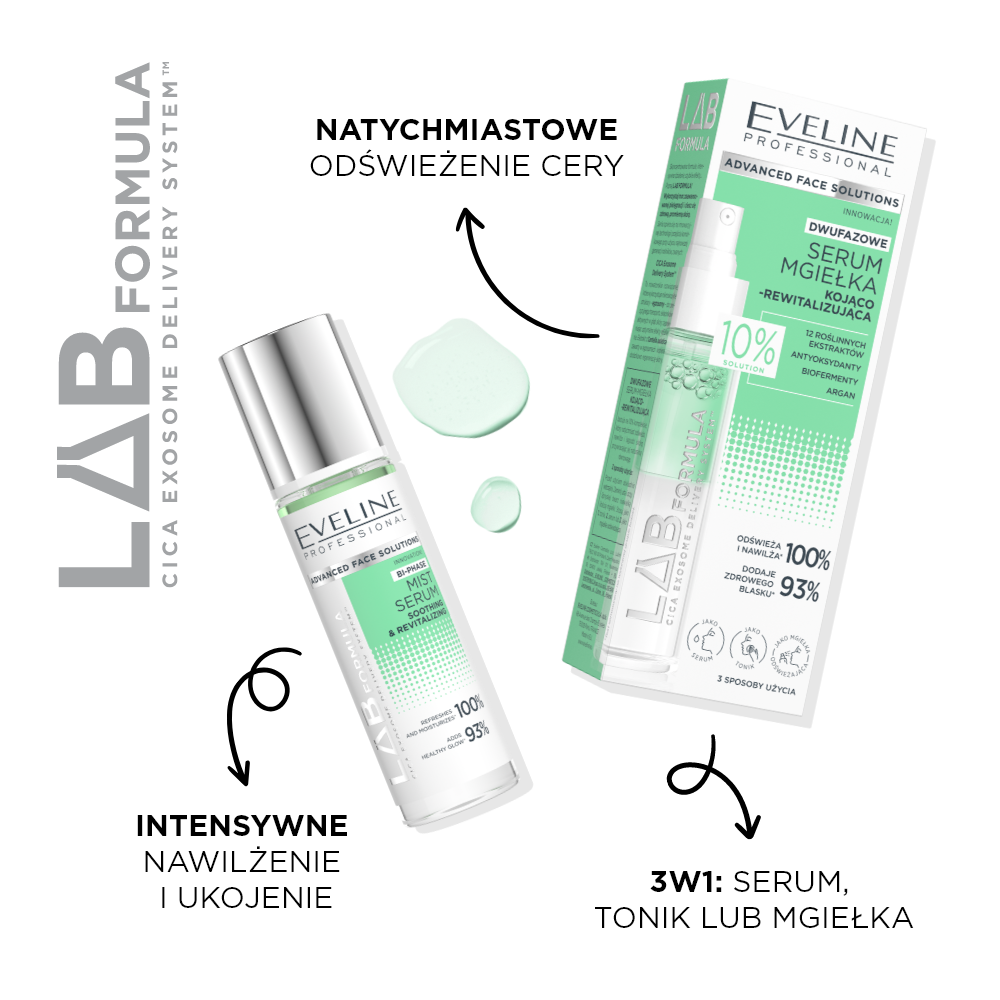 Dwufazowe serum-mgiełka kojąco-rewitalizująca - 2