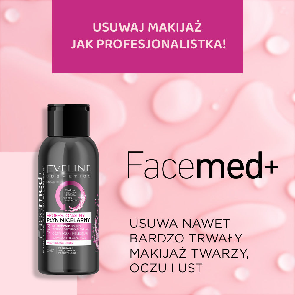 Profesjonalny płyn micelarny do demakijażu, wersja mini - 2