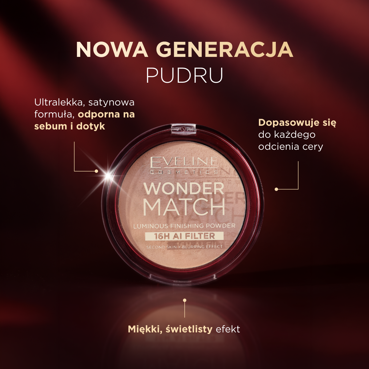 Satynowy puder wykończeniowy - 2