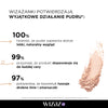 Puder utrwalający z ametystowym pyłkiem