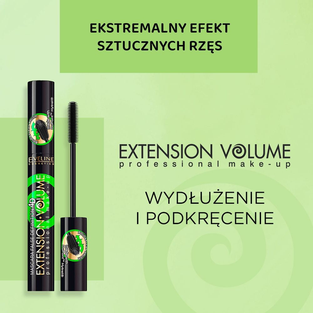 Eveline Cosmetics - Tusz do rzęs wydłużająco-podkręcający false definition - 2