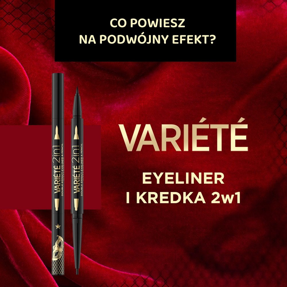 Eyeliner i kredka do oczu 2 w 1 - 2