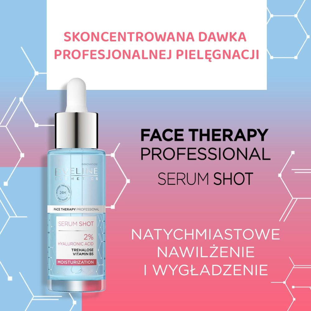 Serum Shot Kuracja z 2% kwasu hialuronowego na twarz, szyję i dekolt - 2