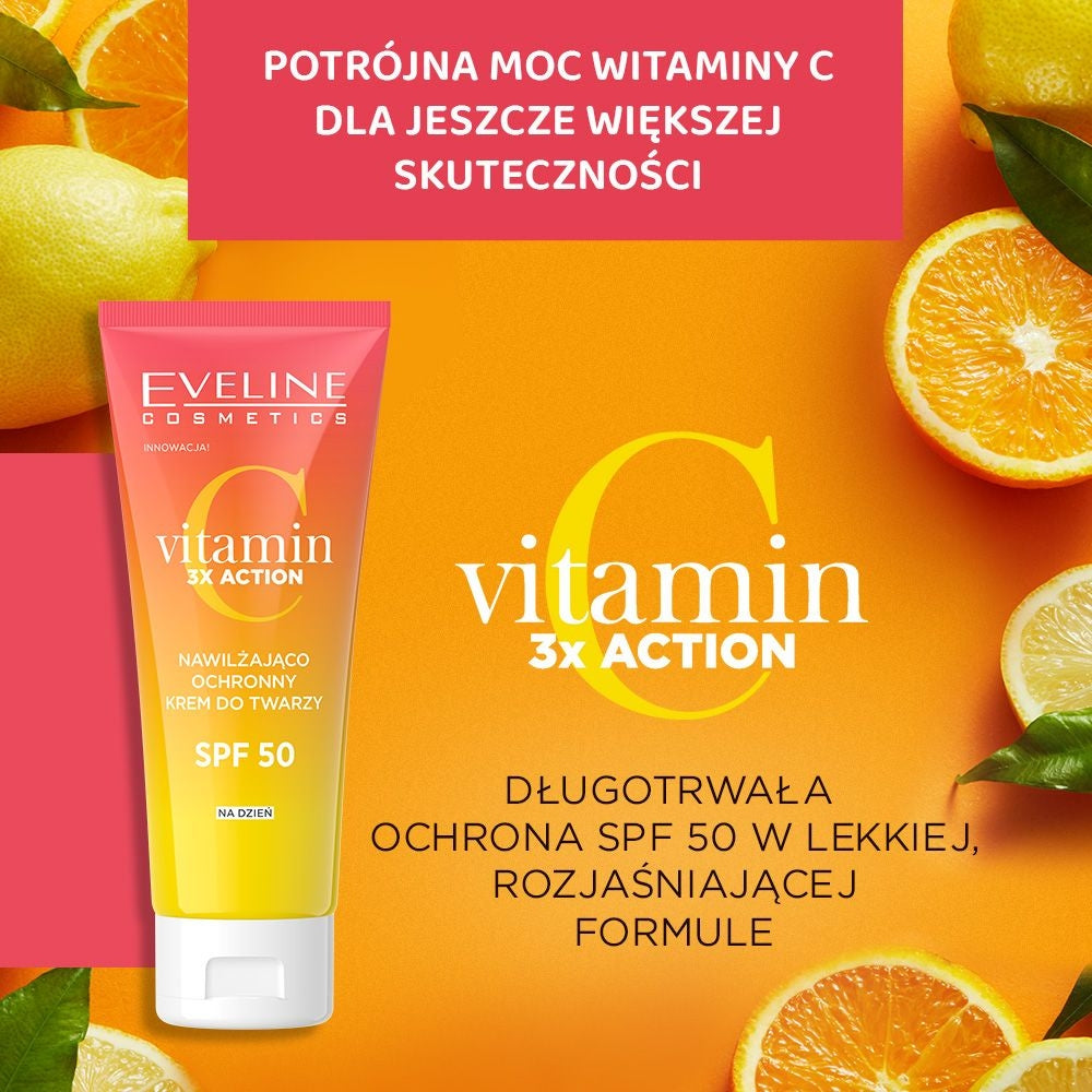 Nawilżająco-ochronny krem do twarzy SPF 50 - 2