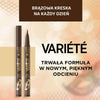 Precyzyjny eyeliner w pisaku, brązowy