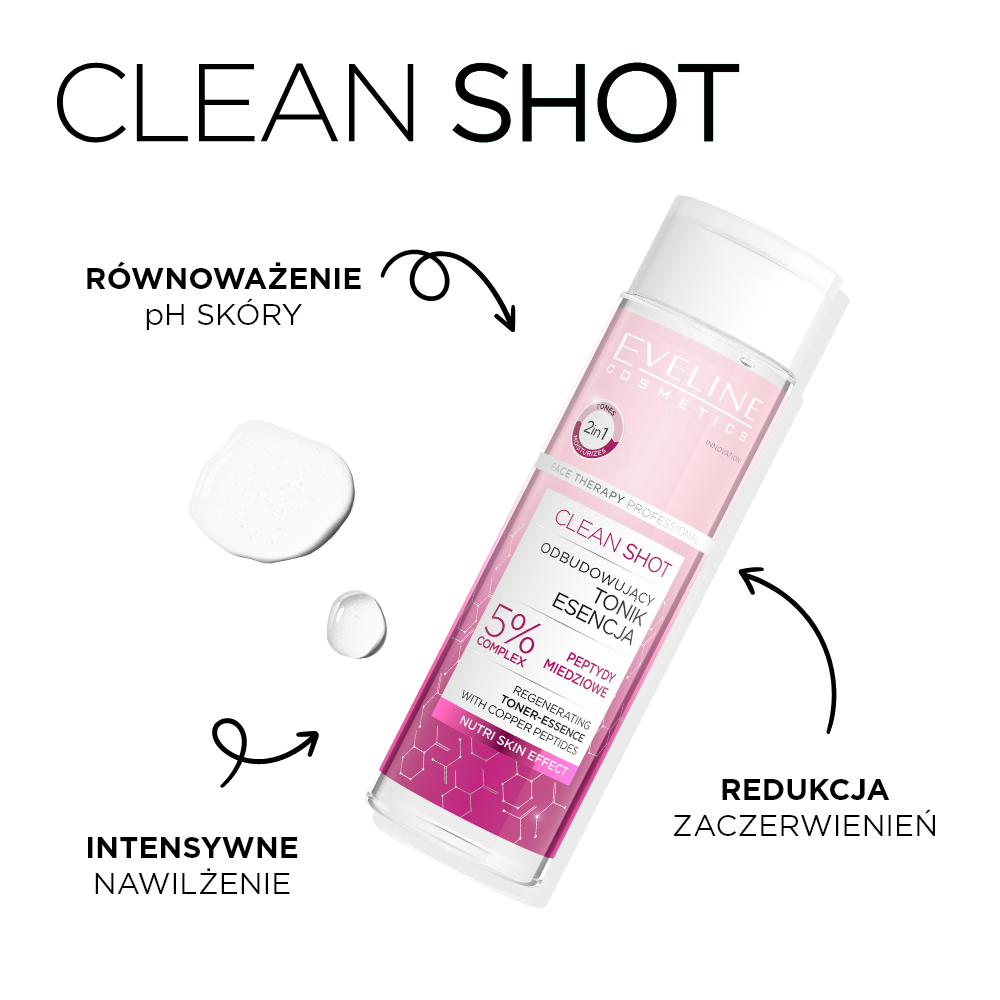 Clean Shot Odbudowujący tonik-esencja - 2