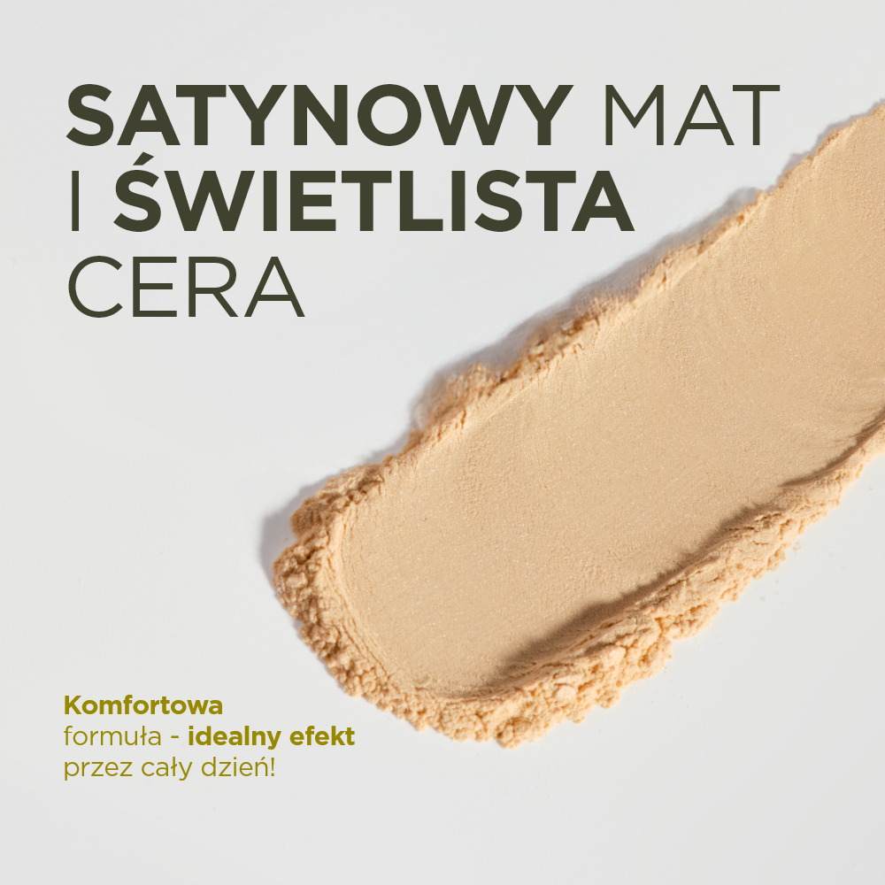 Puder sypki z ekstraktem z liści i nasion oliwki - 2