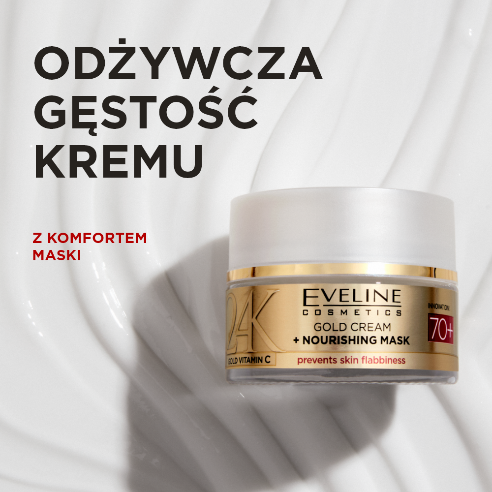 Złoty krem–maska odżywcza 70+ - 2