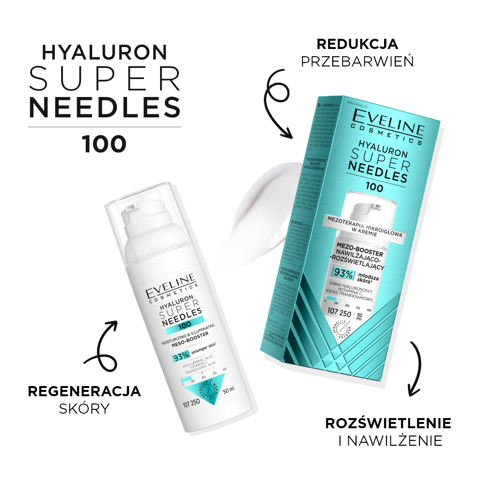 Hyaluron 100 Mezo-booster nawilżająco – rozświetlający - 2