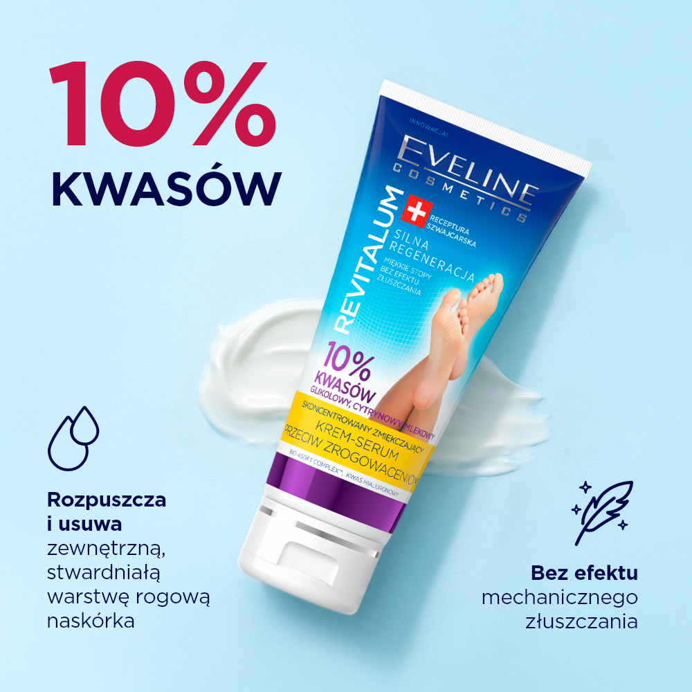 Skoncentrowany zmiękczający krem-serum przeciw zrogowaceniom 10% kwasów - 2