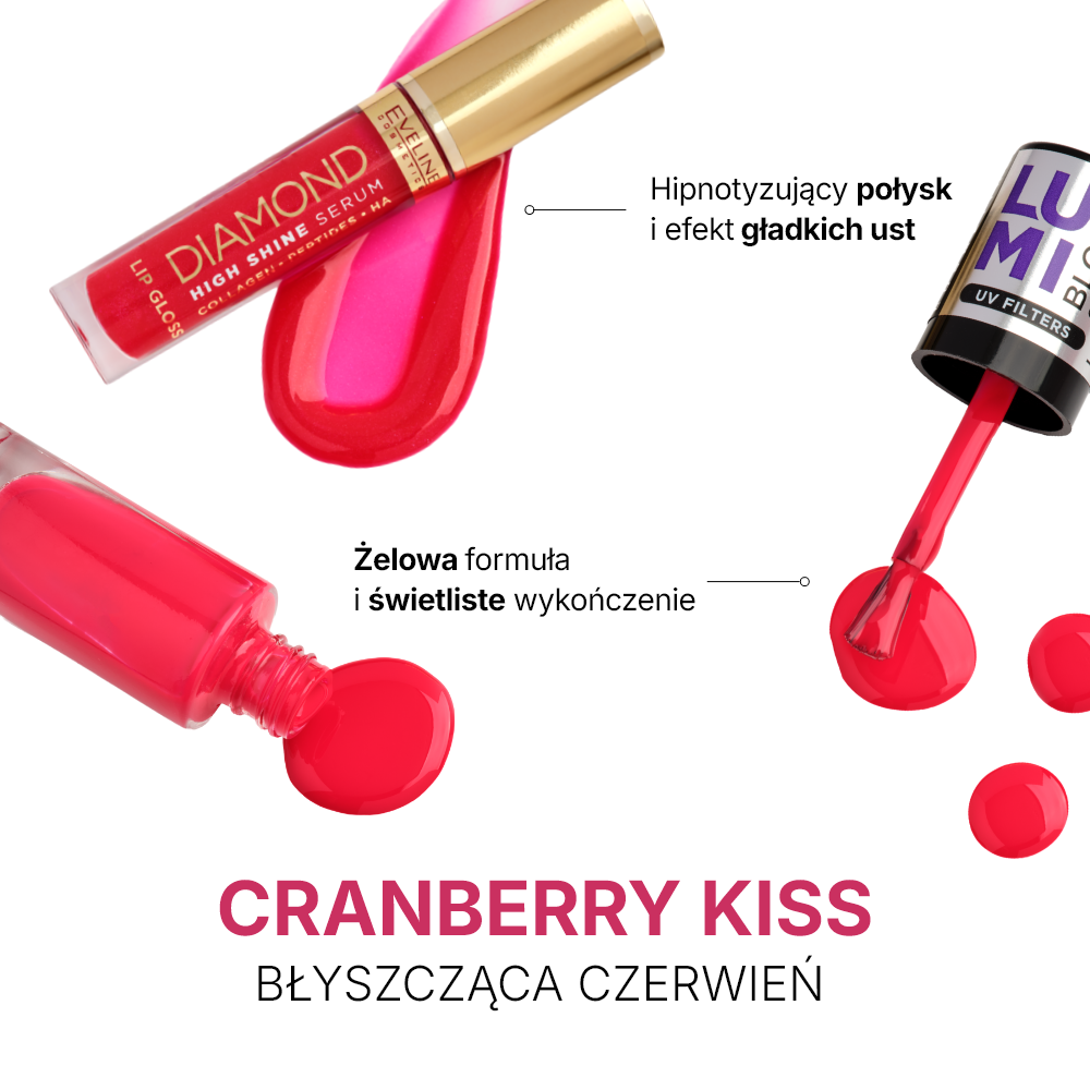 Zestaw Lips & Nails combo Cranberry Kiss - 2