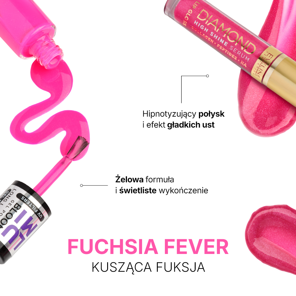 Zestaw Lips & Nails combo Fuchsia Fever - 2