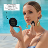 Matowy puder prasowany z filtrem ochronnym SPF 30