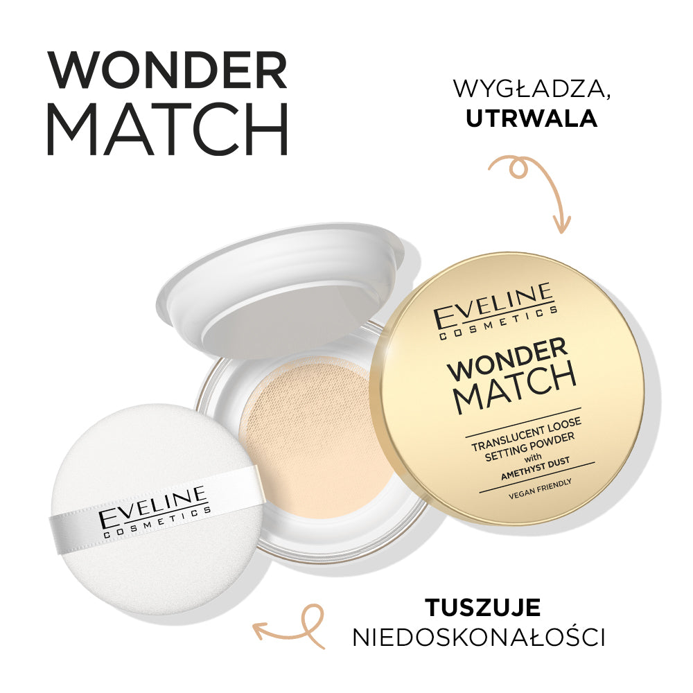 Puder utrwalający z ametystowym pyłkiem - 2