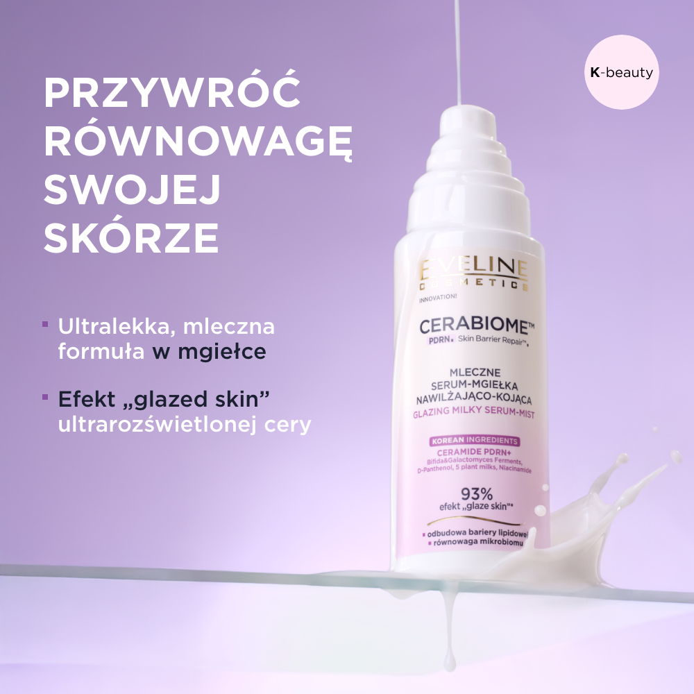 Mleczne serum-mgiełka nawilżająco-kojąca - 2