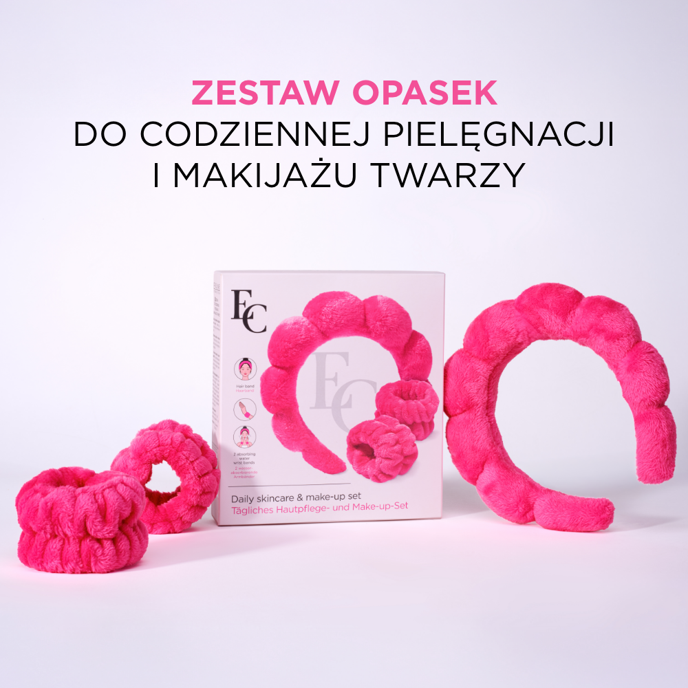 Zestaw opasek do codziennej pielęgnacji i makijażu twarzy - 2