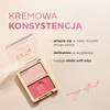 Duet kremowych róży do policzków