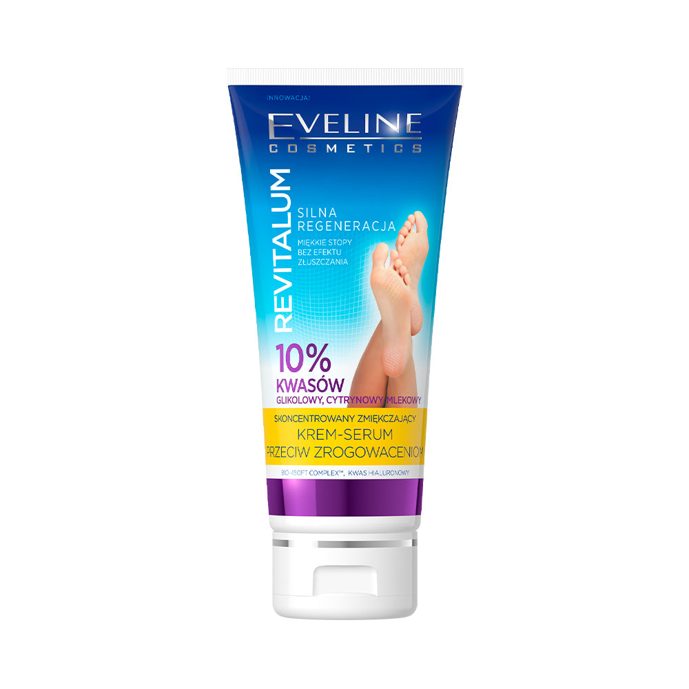 Skoncentrowany zmiękczający krem-serum przeciw zrogowaceniom 10% kwasów