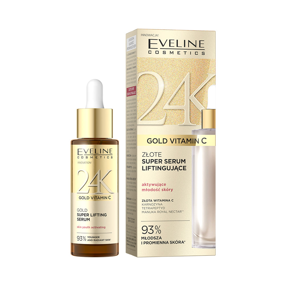 24K Gold Vitamin C Złote super serum liftingujące — Inhaltsstoffe i ocena