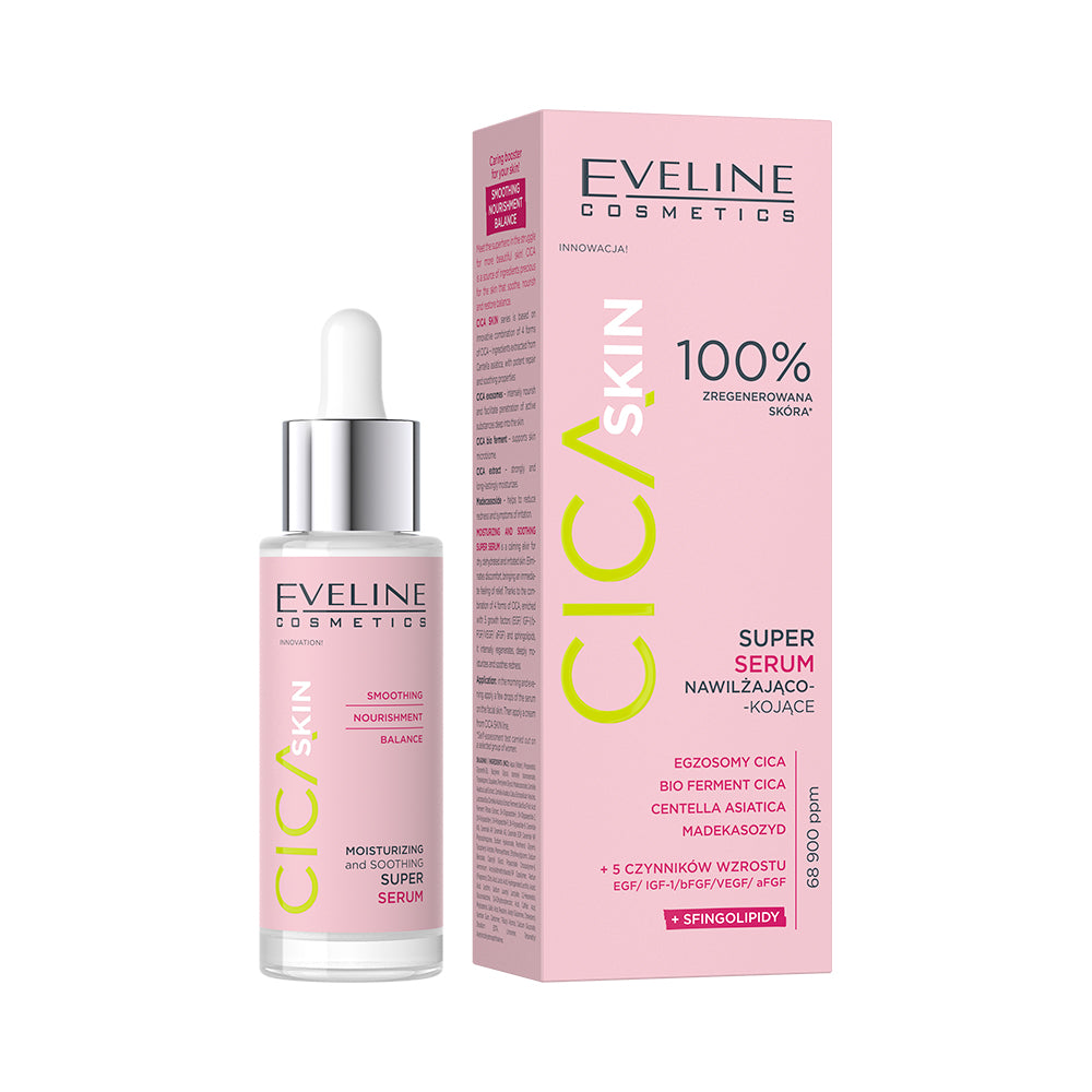 Cica skin Super serum nawilżająco – kojące