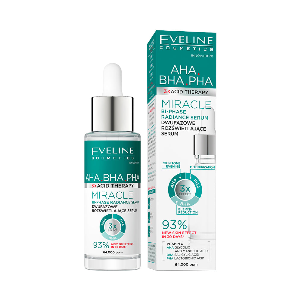 3 x Acid Therapy Dwufazowe rozświetlające serum — Składniki i ocena