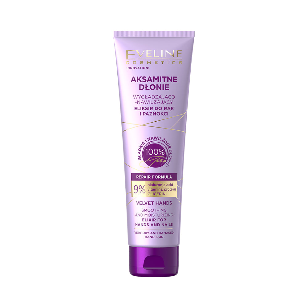 Eveline Cosmetics Nawilżająco-wygładzający krem do rąk Aksamitne dłonie — Składniki i ocena