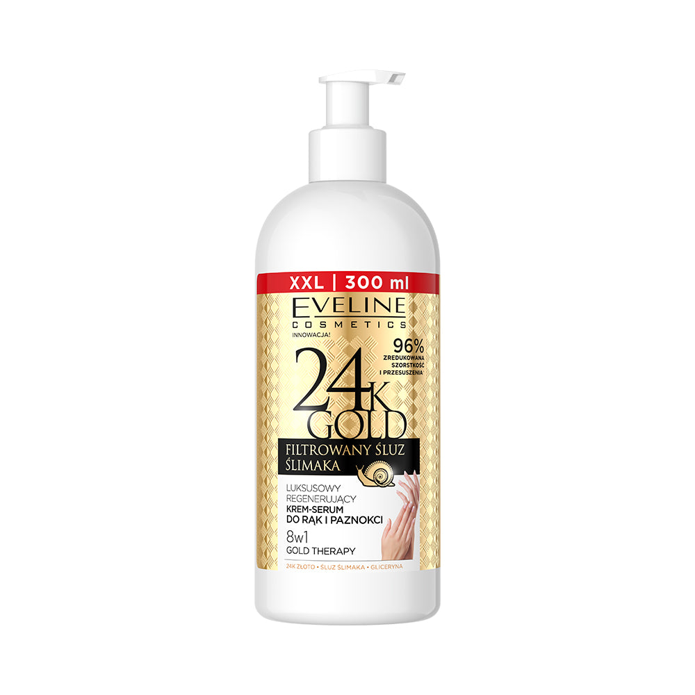 24k Gold Regenerujący krem-serum do rąk — Inhaltsstoffe i ocena