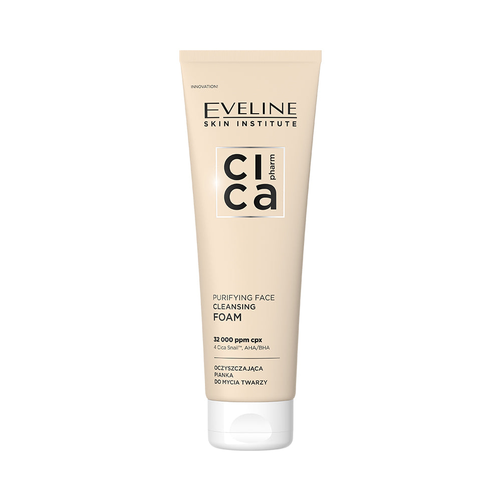 Eveline Skin Institute / Cica pharm Oczyszczająca pianka do mycia twarzy