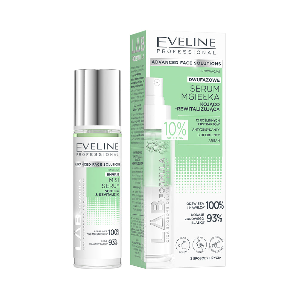 Lab formula Dwufazowe serum-mgiełka kojąco-rewitalizująca — Składniki i ocena