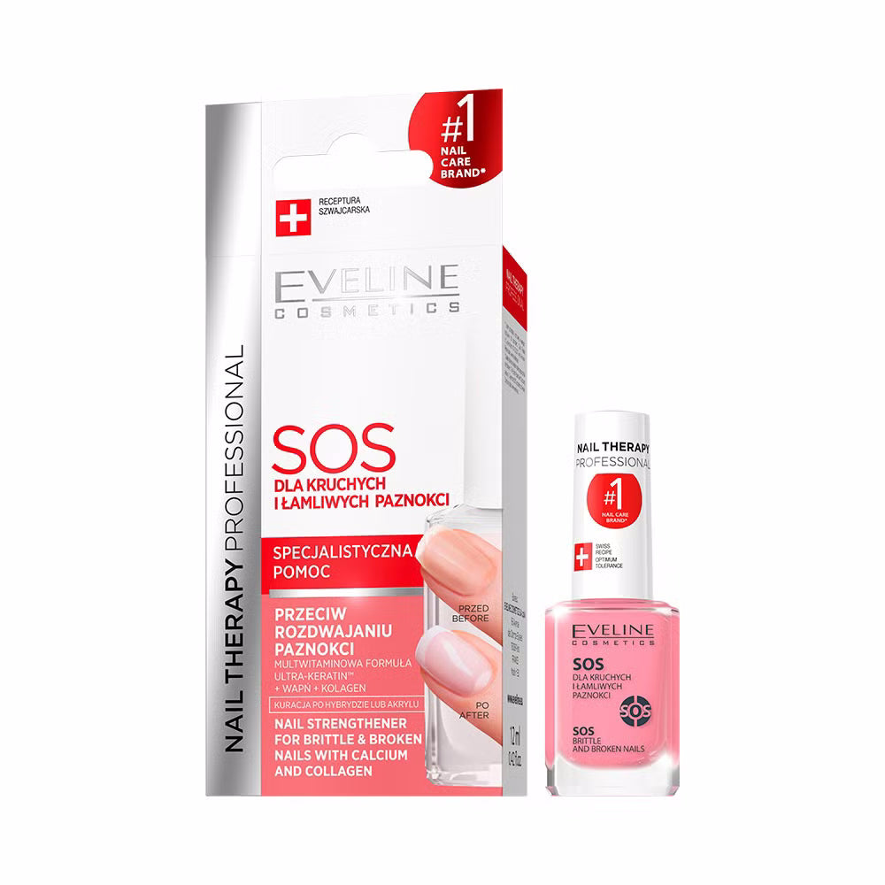 Nail Therapy Professional Sos odżywka wzmacniająca z wapniem i kolagenem