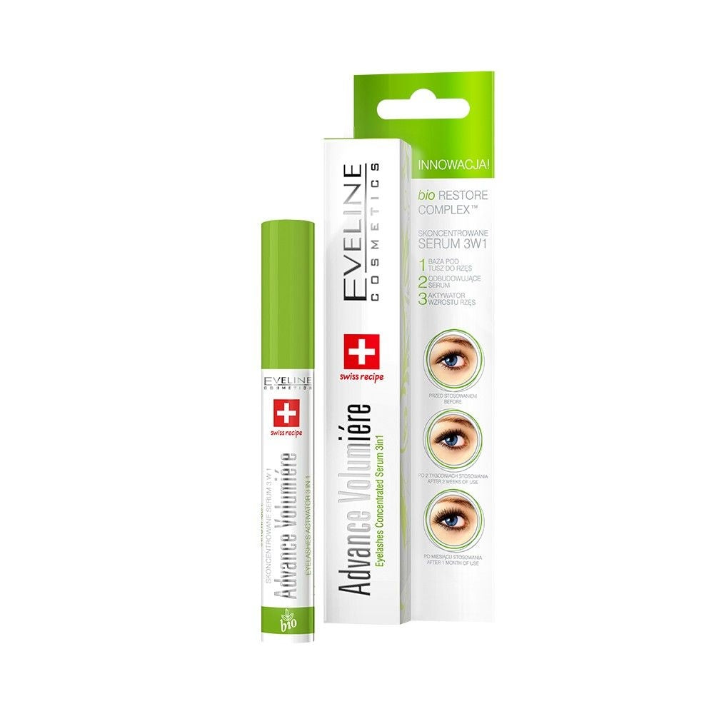 Advance Volumiere Skoncentrowane serum do rzęs odżywiająco-stymulujące wzrost rzęs 3w1 — Inhaltsstoffe und Bewertung