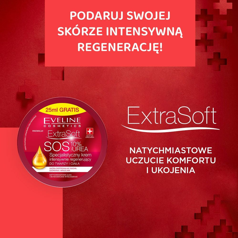 S.o.s 10% urea specjalistyczny krem intensywnie regenerujący do twarzy i ciała - 2