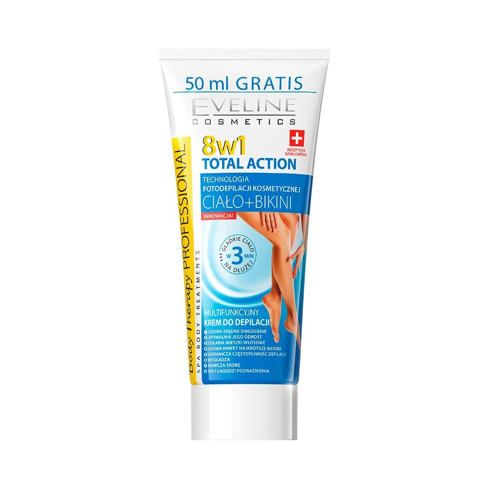 Body Therapy Professional 8w1 total action multifunkcyjny krem do depilacji — Składniki i ocena