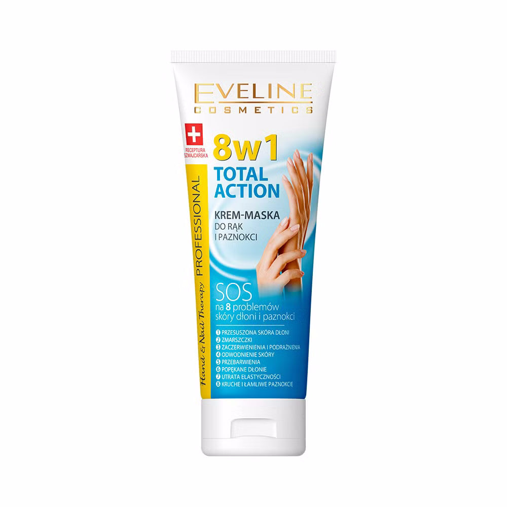 Hand&Nail Therapy Total action krem maska do rąk i paznokci 8w1
