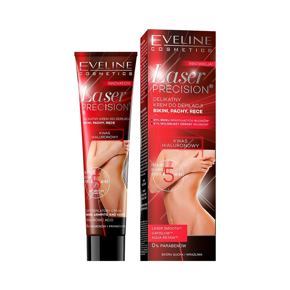 Laser Precision Delikatny krem do depilacji bikini, pachy, ręce