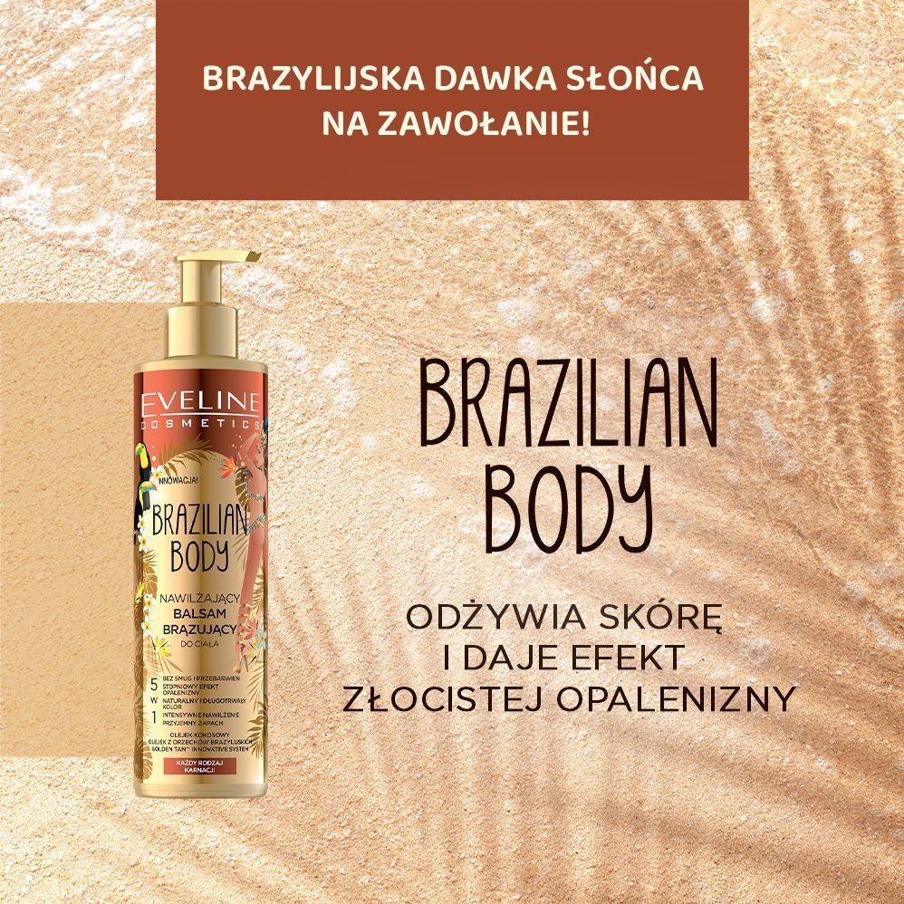 Nawilżający balsam brązujący do ciała 5w1 - 2