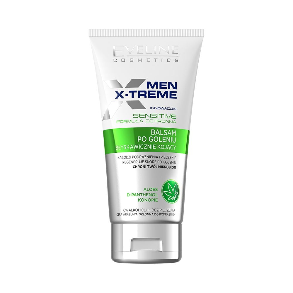 Men X-Treme Błyskawicznie kojący balsam po goleniu sensitive — Składniki i ocena