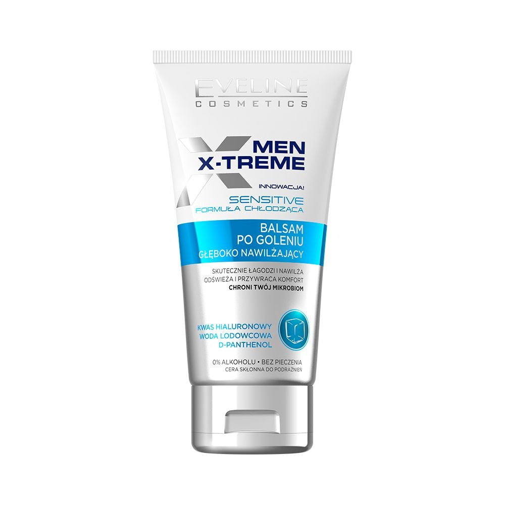 Men X-Treme Głęboko nawilżający balsam po goleniu sensitive — Składniki i ocena