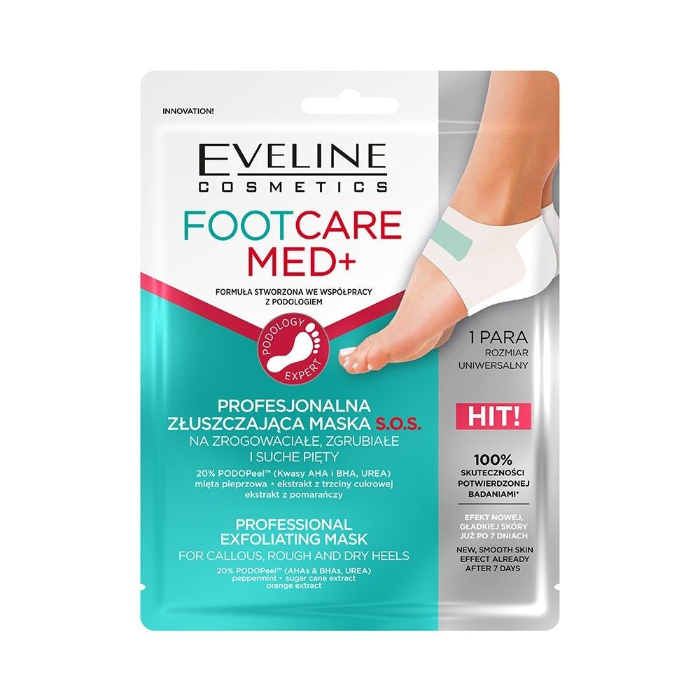 Foot Care Med+ Profesjonalna złuszczająca maska