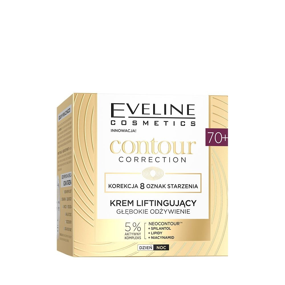 Contour Correction Głęboko odżywiający krem liftingujący 70+ — Inhaltsstoffe i ocena
