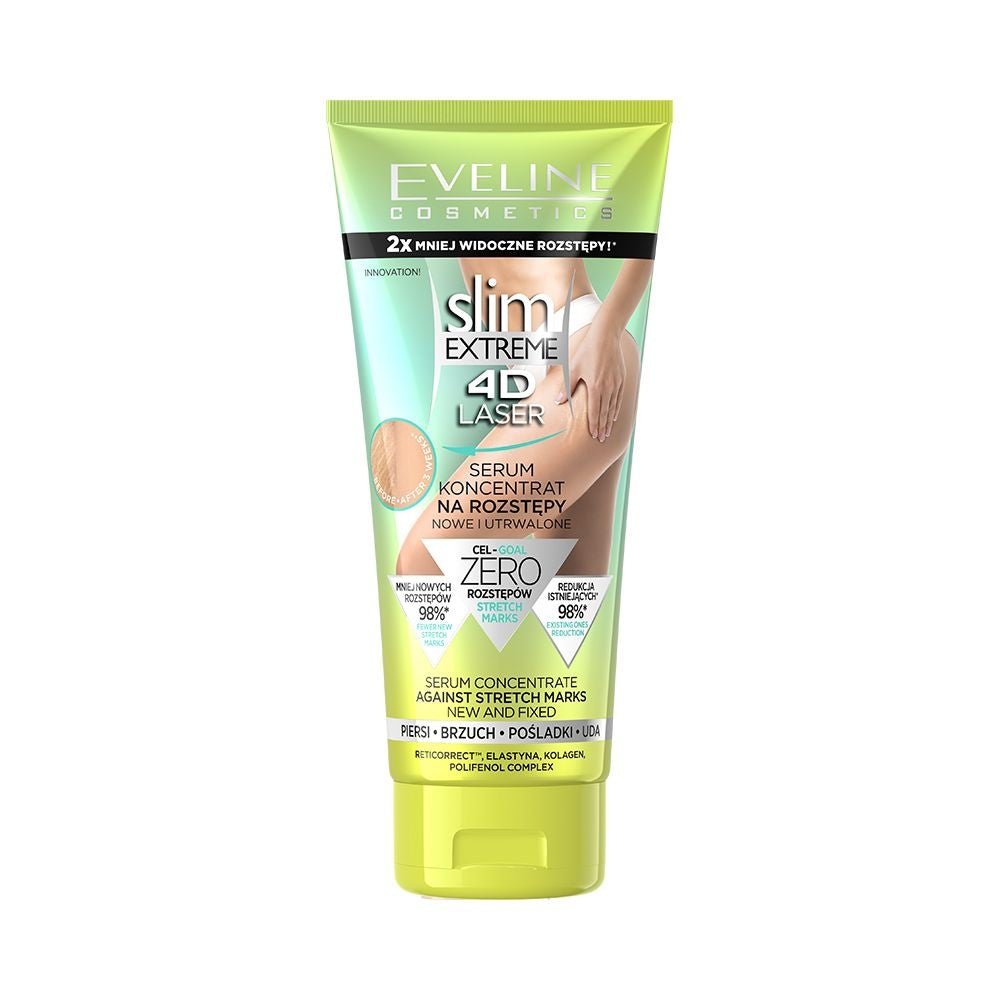 Slim Extreme 4D Serum koncentrat na rozstępy nowe i utrwalone — Składniki i ocena