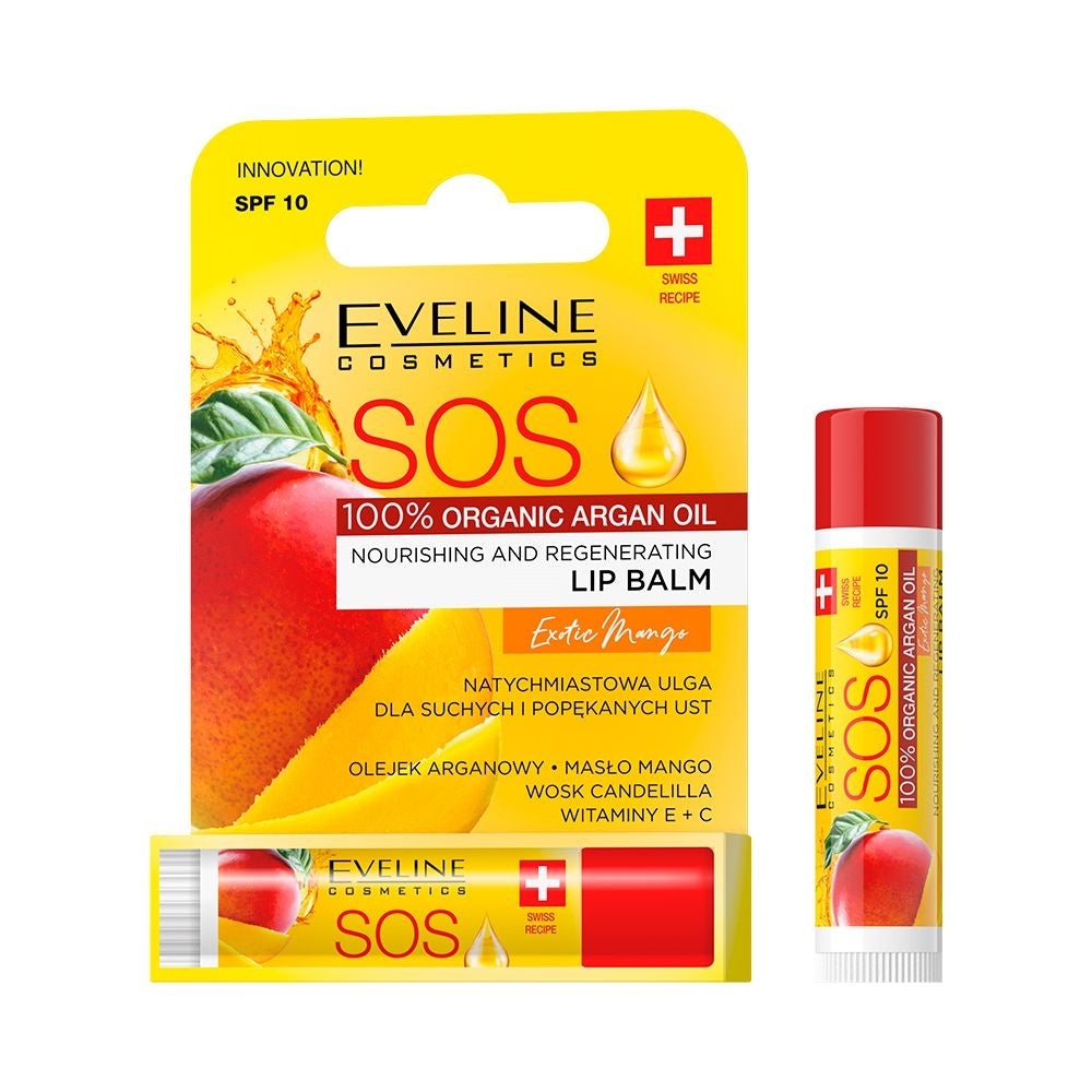 Eveline Cosmetics pflegend-regenerierend Lotion für die Lippen Exotic Mango — Inhaltsstoffe und Bewertung