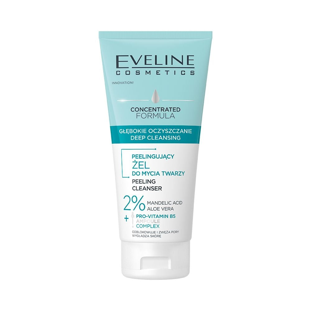 Eveline Cosmetics - Peelingujący żel do mycia twarzy