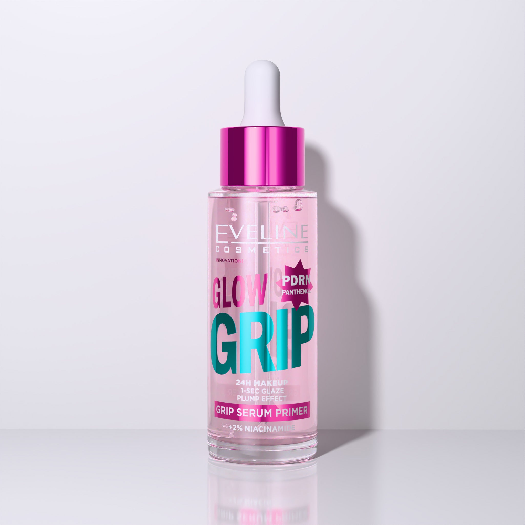 Grip Baza-serum pod makijaż, 24H trwałości i rozświetlenia, Glow Grip — Inhaltsstoffe und Bewertung
