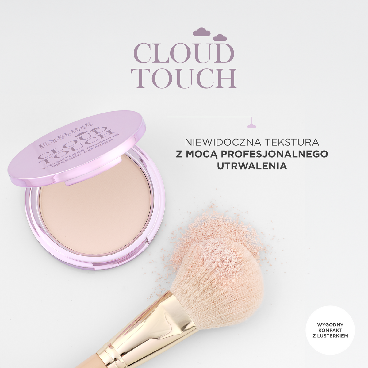 Lekki prasowany puder wykończeniowy - 2