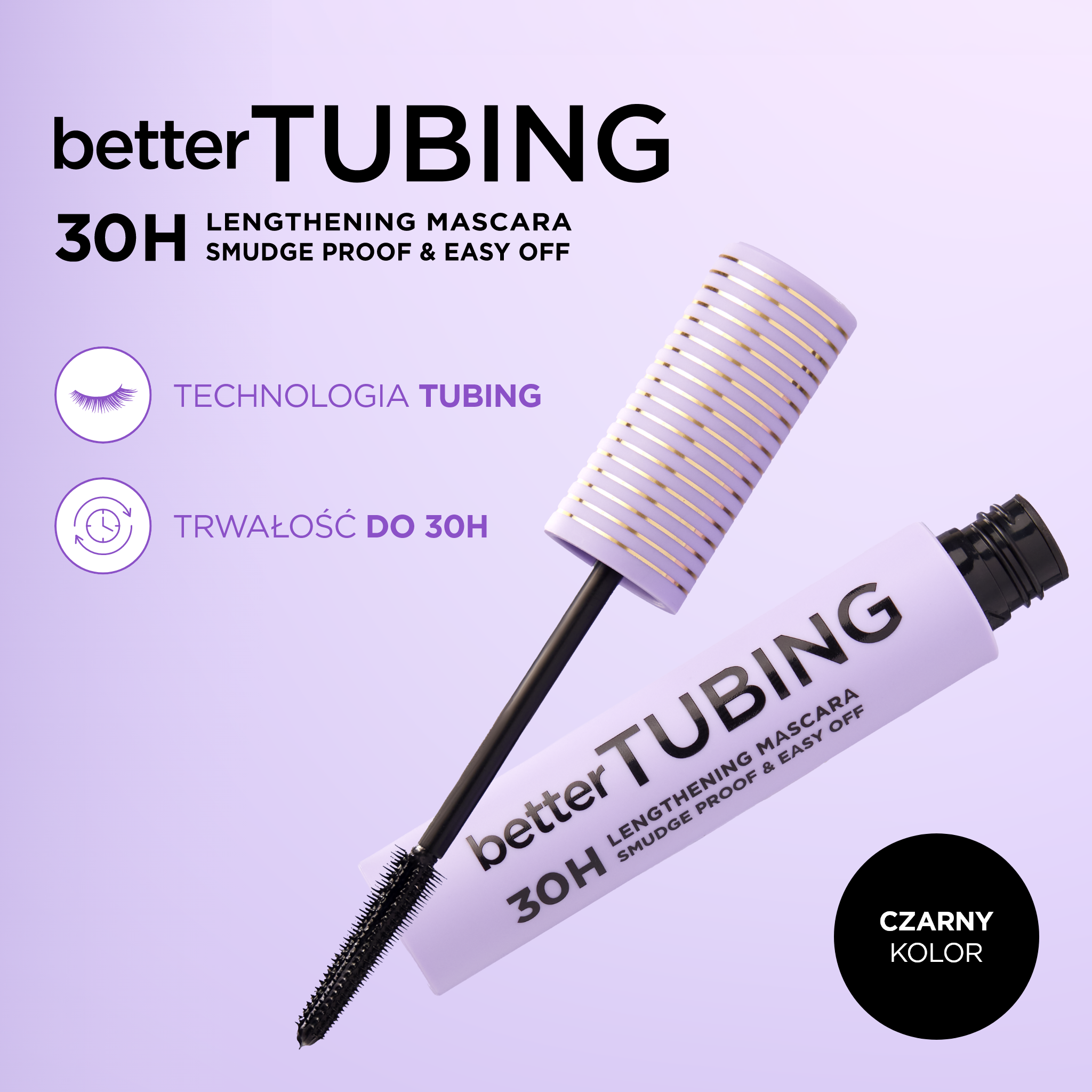 Tusz do rzęs Better Tubing Lengthening 30h - 2