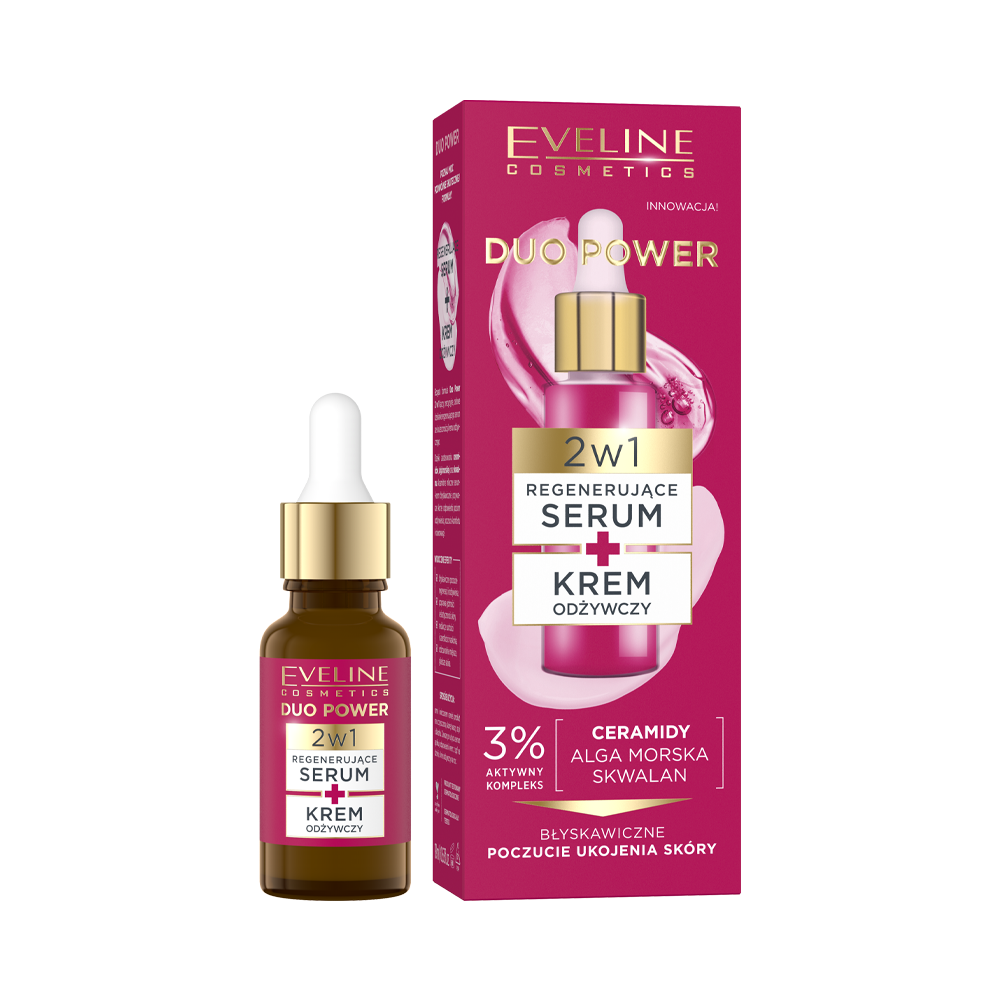 Duo Power Regenerujące serum+krem odżywczy 2w1