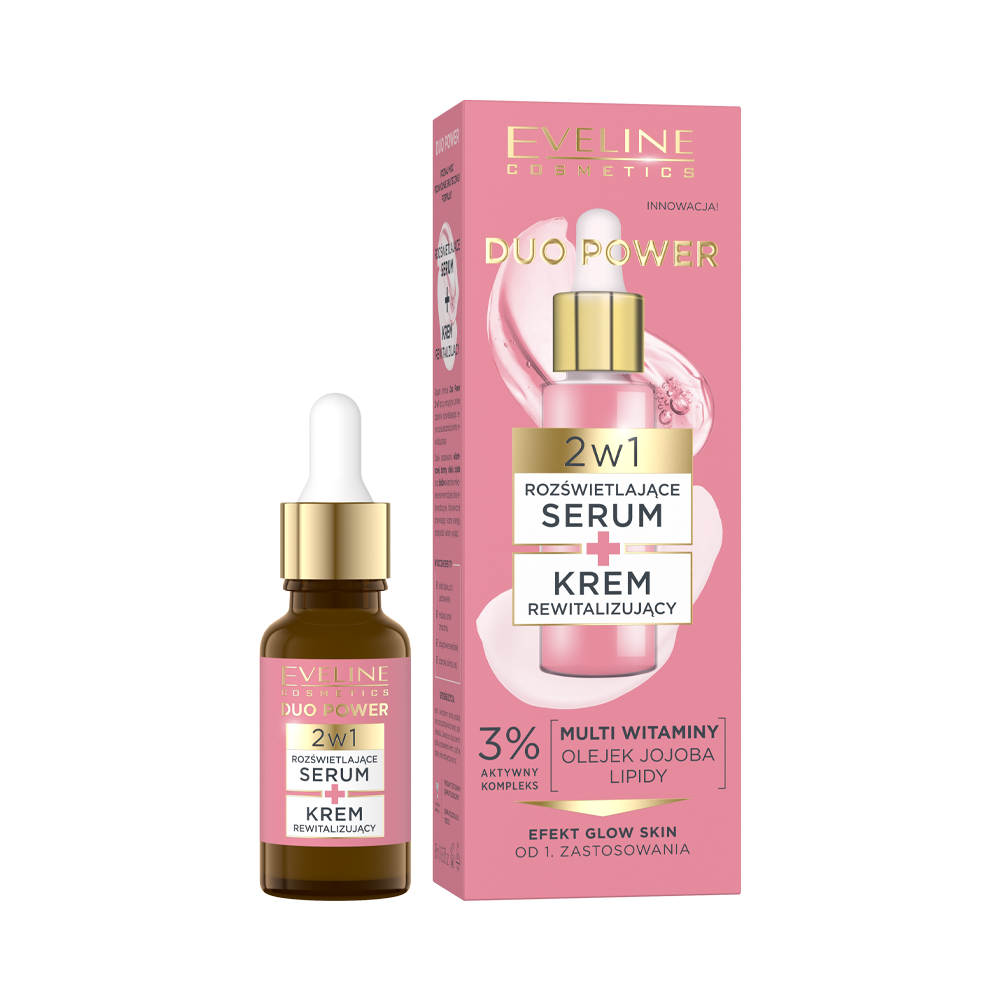 Rewit Rozświetlające serum+krem rewitalizujący 2w1 – Eveline Cosmetics