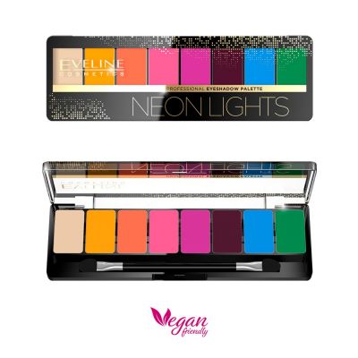 Eveline - Neon Lights Eyeshadow palette 8 colors